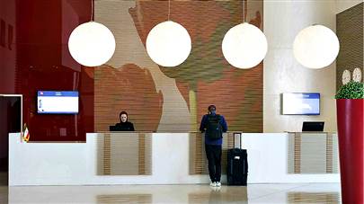 پذیرش هتل ایبیس فرودگاه امام تهران پذیرش هتل ایبیس فرودگاه امام تهران